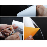 Maxbell 3xCar Door Panel Plate Paint Protection Films PVC Sticker Protector 15x300cm