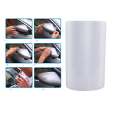 Maxbell 2xCar Door Panel Plate Paint Protection Films PVC Sticker Protector 15x300cm