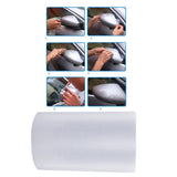 Maxbell 4xCar Door Panel Plate Paint Protection Films PVC Sticker Protector 15x300cm