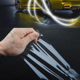 Maxbell 2xCar Door Panel Plate Paint Protection Films PVC Sticker Protector 15x300cm