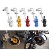 Maxbell 4xUniversal Car Turbo Whistle Refitting Turbo Whistle Exhaust Pipe Red_S