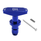 Maxbell 2x1pcs Car Billet Oil Dipstick Pull Handle GT V8 GT500 For 1999-2011 Ford Mustang