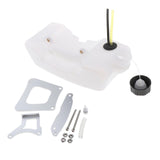 3xGas Fuel Tank with Cap Assembly Kit Replacement fits for Stihl FS106 White