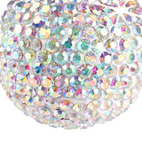 Maxbell Diamond Crystal Ball Cars Charms Car Pendant for Ornament Rear View Mirror AB color