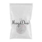 Maxbell Diamond Crystal Ball Cars Charms Car Pendant for Ornament Rear View Mirror AB color