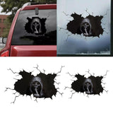 Maxbell 2xCar Sticker Bubble Free Decal for Deco Your Love Car Any Smooth Surface 30x20cm