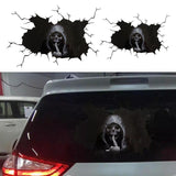 Maxbell 2xCar Sticker Bubble Free Decal for Deco Your Love Car Any Smooth Surface 30x20cm
