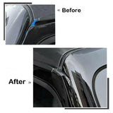 Maxbell 3x2x ABS Rain Gutter Extension For Jeep Wrangler JL Accessories Professional