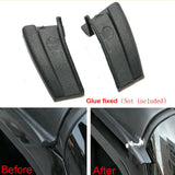 Maxbell 2x2x ABS Rain Gutter Extension For Jeep Wrangler JL Accessories Professional