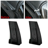 Maxbell 2x2x ABS Rain Gutter Extension For Jeep Wrangler JL Accessories Professional