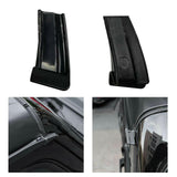 Maxbell 2x2x ABS Rain Gutter Extension For Jeep Wrangler JL Accessories Professional