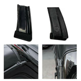 Maxbell 3x2x ABS Rain Gutter Extension For Jeep Wrangler JL Accessories Professional