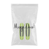 Maxbell 2x4Pcs Auto Car Door Reflective Strip Waterproof Safety Sticker Green Black