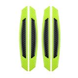 Maxbell 2x4Pcs Auto Car Door Reflective Strip Waterproof Safety Sticker Green Black