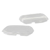 1 Pair Car Headlight Headlamp Lens Cover Replacements for  X5 E53 3.0 4.6