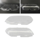 1 Pair Car Headlight Headlamp Lens Cover Replacements for  X5 E53 3.0 4.6