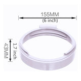 Exhaust Hose Interface For Portable Air Conditioner Exhaust Hose  Round