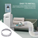 Exhaust Hose Interface For Portable Air Conditioner Exhaust Hose  Round
