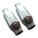 2Pcs 2.5 inches High Flow Stainless 425250