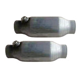 2Pcs 2.5 inches High Flow Stainless 425250