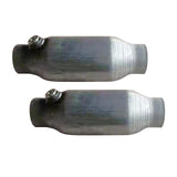 2Pcs 2.5 inches High Flow Stainless 425250