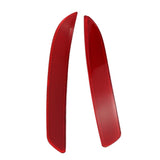 Maxbell Rear Bumper Reflector for BMW X5 E70 Bumper Trim Reflector Red Lens