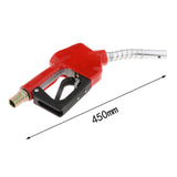 2xAluminum Automatic Fuel Nozzle Fuel Refilling Heavy Duty 0-60L/min 0.18MPa 1 inch Outlet