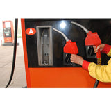 2xAluminum Automatic Fuel Nozzle Fuel Refilling Heavy Duty 0-60L/min 0.18MPa 1 inch Outlet