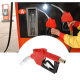 2xAluminum Automatic Fuel Nozzle Fuel Refilling Heavy Duty 0-60L/min 0.18MPa 1 inch Outlet