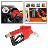 2xAluminum Automatic Fuel Nozzle Fuel Refilling Heavy Duty 0-60L/min 0.18MPa 1 inch Outlet