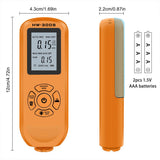 Maxbell Thickness Gauge Film High Contrast Digital Backlight for Automotive Tools Orange