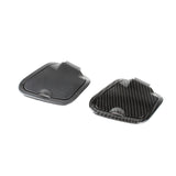 15xSide Pocket Charger Cover ABS Fits for Yamaha Nmax V2 2020-2021 Replace Carbon Pattern