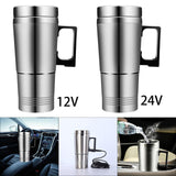 Maxbell 2x300ml Travel Kettle Cigarette Plug Portable for Milk Water Caravan 12V