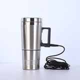 Maxbell 2x300ml Travel Kettle Cigarette Plug Portable for Milk Water Caravan 12V