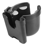 Maxbell Maxbell Stroller Cup Holder with Phone Storage Box for Baby Bottle Organizer Black