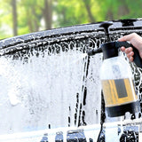 Maxbell Clear 2.0L Car Wash Pump Manual Foaming Sprayer Hand Pressurized