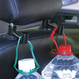 Maxbell 2Pcs Car Back Seat Headrest Hook Metal Hanger Headrest Hanger Storage Tool