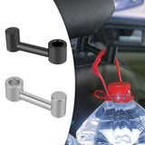 Maxbell 2Pcs Car Back Seat Headrest Hook Metal Hanger Headrest Hanger Storage Tool