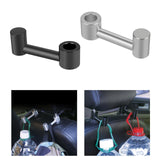 Maxbell 2Pcs Car Back Seat Headrest Hook Metal Hanger Headrest Hanger Storage Tool