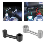 Maxbell 2Pcs Car Back Seat Headrest Hook Metal Hanger Headrest Hanger Storage Tool