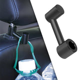Maxbell 2Pcs Car Back Seat Headrest Hook Metal Hanger Headrest Hanger Storage Tool