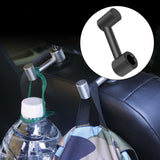 Maxbell 2Pcs Car Back Seat Headrest Hook Metal Hanger Headrest Hanger Storage Tool