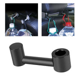 Maxbell 2Pcs Car Back Seat Headrest Hook Metal Hanger Headrest Hanger Storage Tool