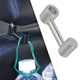 Maxbell 2Pcs Car Back Seat Headrest Hook Metal Hanger Headrest Hanger Storage Tool
