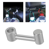 Maxbell 2Pcs Car Back Seat Headrest Hook Metal Hanger Headrest Hanger Storage Tool