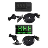 Maxbell 2x Universal Car GPS Speedometer Head up Display Odometer C60s + C80