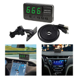 Maxbell 2x Universal Car GPS Speedometer Head up Display Odometer C60s + C80