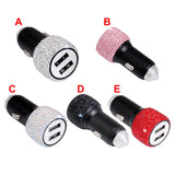 Maxbell Dual USB Car Charger for Samsung Galaxy Note 9 8 S21/S20/S10/S9/S8 White