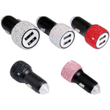 Maxbell Dual USB Car Charger for Samsung Galaxy Note 9 8 S21/S20/S10/S9/S8 White