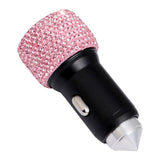 Maxbell Dual USB Car Charger for Samsung Galaxy Note 9 8 S21/S20/S10/S9/S8 Pink